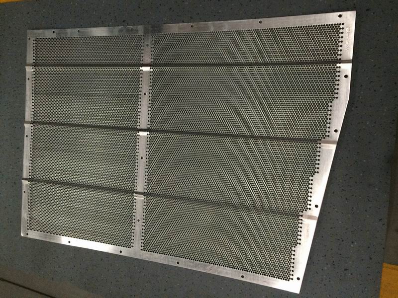 Left end cabin filter (1045*730, aluminum mesh horizontal water tank)-1