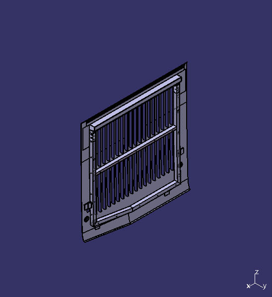 Несекретная простая люковая дверь, P058, 1170, 90, 114, Ворота II, левый последний сингл