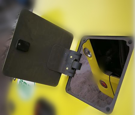 181*181 Square Oil Tank Assembly (Right) (Hand Hole)