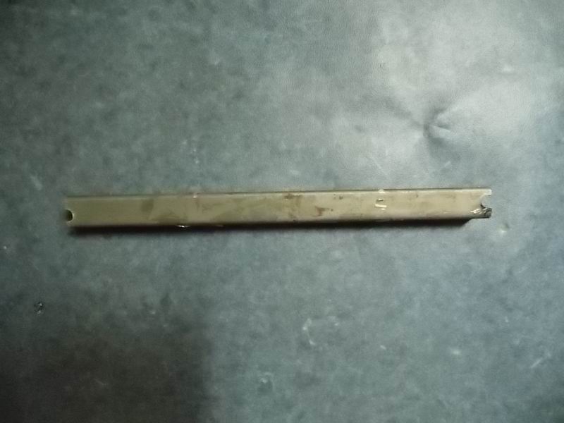 Straight head straight steel, L=328