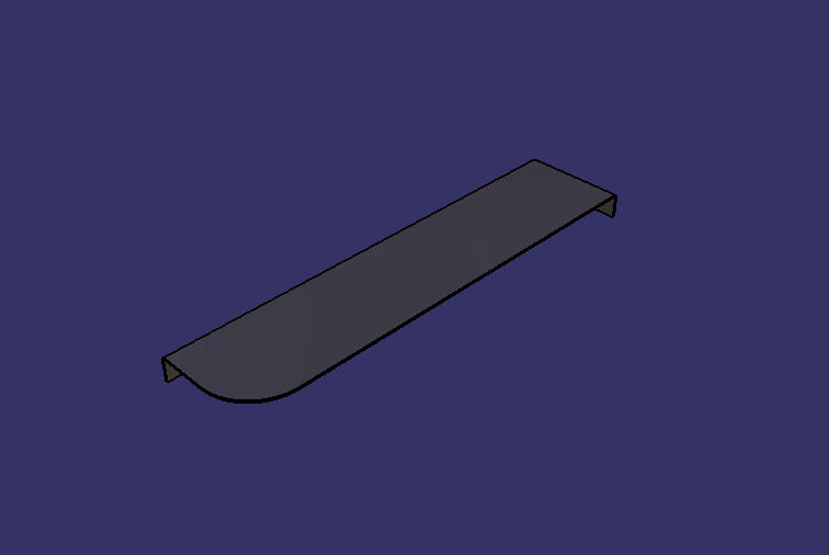 Left two urea tank compartment partition, 6609D5