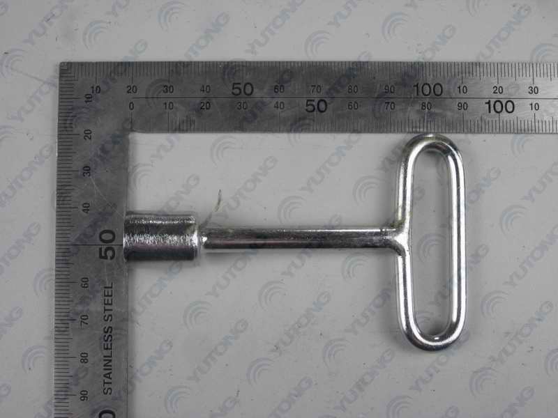 D Small lock key for hatch door