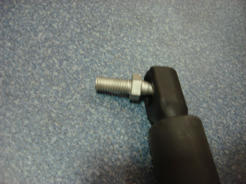 Compressed gas support, 580-249-300N, ball hinge, marked-6