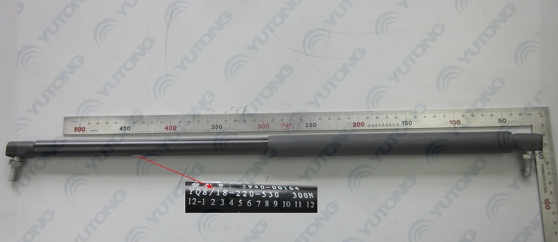 Compressed gas support, 530-224-300N, ball hinge, marked