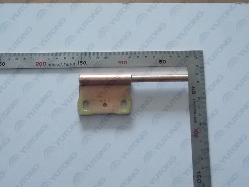 Rotary shaft side hatch hinges