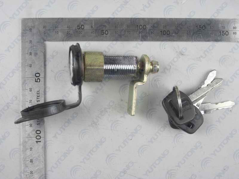 Round simple lock core lock