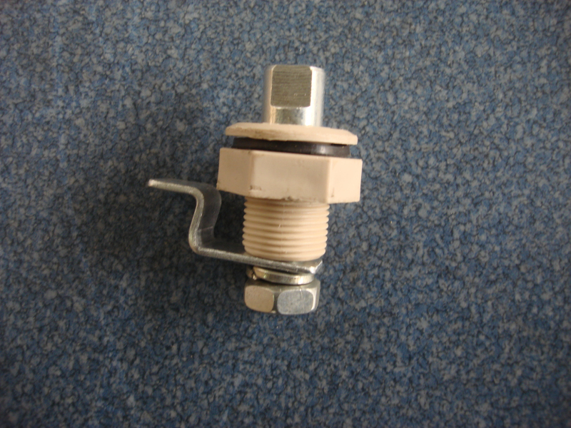 D Interior access door button lock