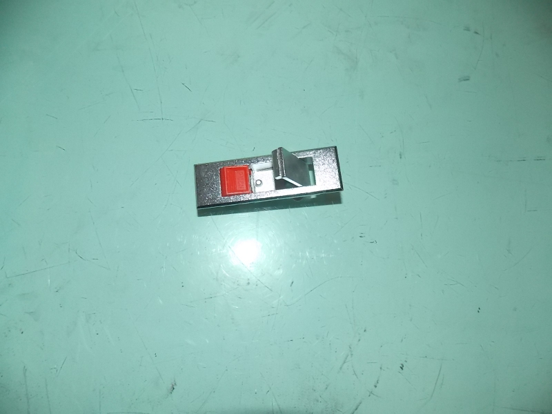 Small red lock for buses