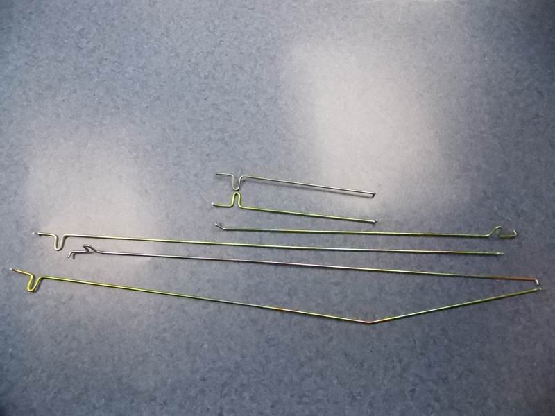 D Car lock assembly (center door and center guard)