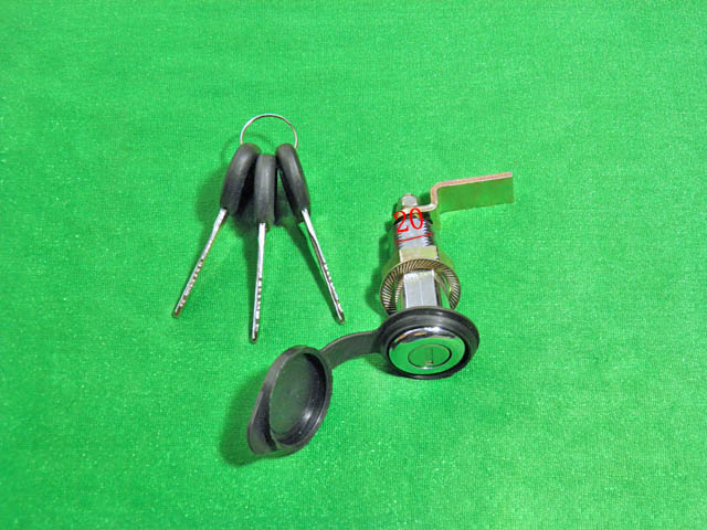 Long lock core; half thread; no dust cover