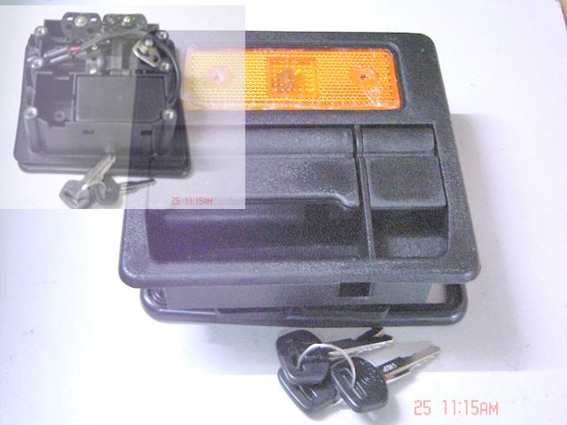 2-point lock with light-2