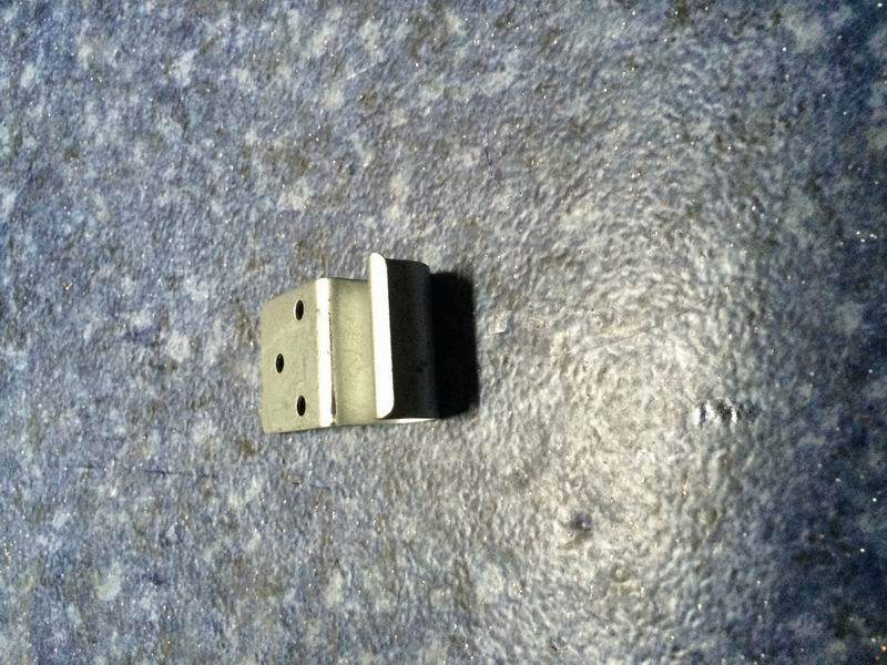 Stand clamp (spring steel, surface dakoro treatment)