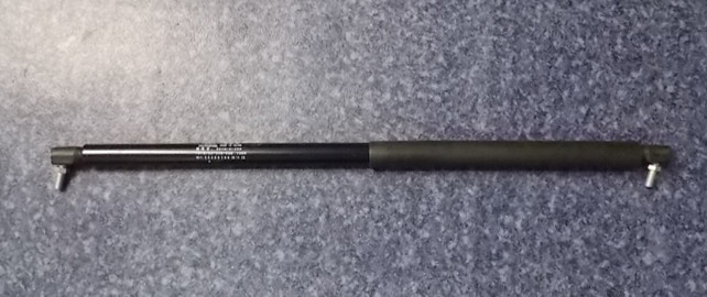 Compressed gas support, 580-249-100N, ball hinge, marked