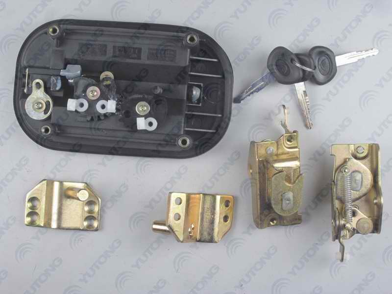 New type of oval two-point lock (without light); contains 5 pieces