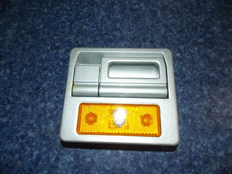 D 6127HA side hatch lock assembly (nickel plated on the surface of the lock body