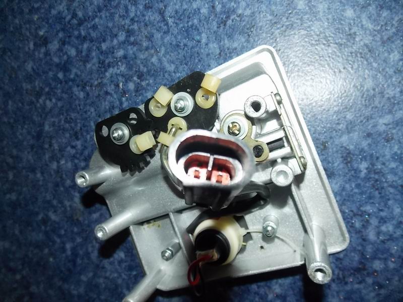 D 6127HA side hatch lock assembly (nickel plated on the surface of the lock body-2