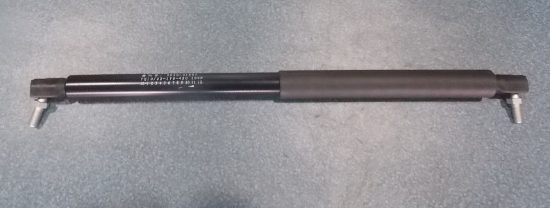 Compressed gas support, 420-170-100N, ball hinge, marked)