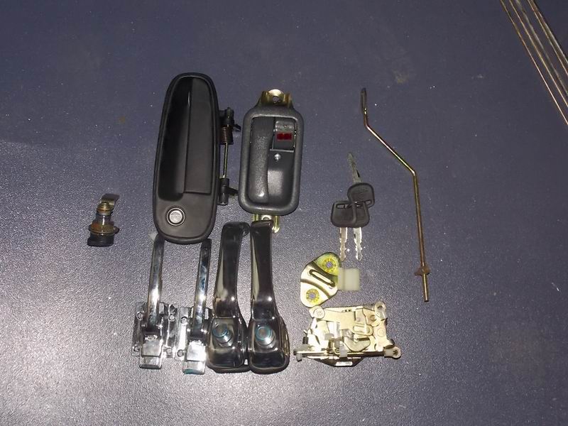 ZK6720 vehicle lock (1 open 4 double folding door open rear, no side cabin rear cabin