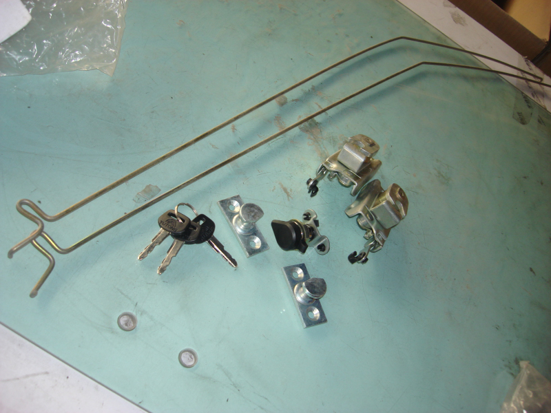 Простой замок кабины двигателя-4