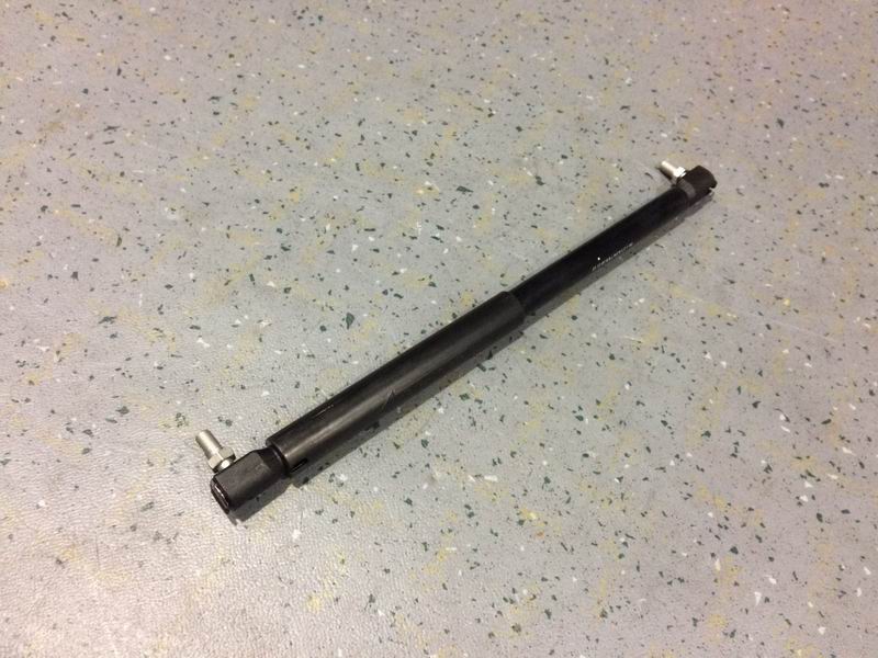 Compressed gas support, 350-135-250N, ball hinge, marked and divided-1