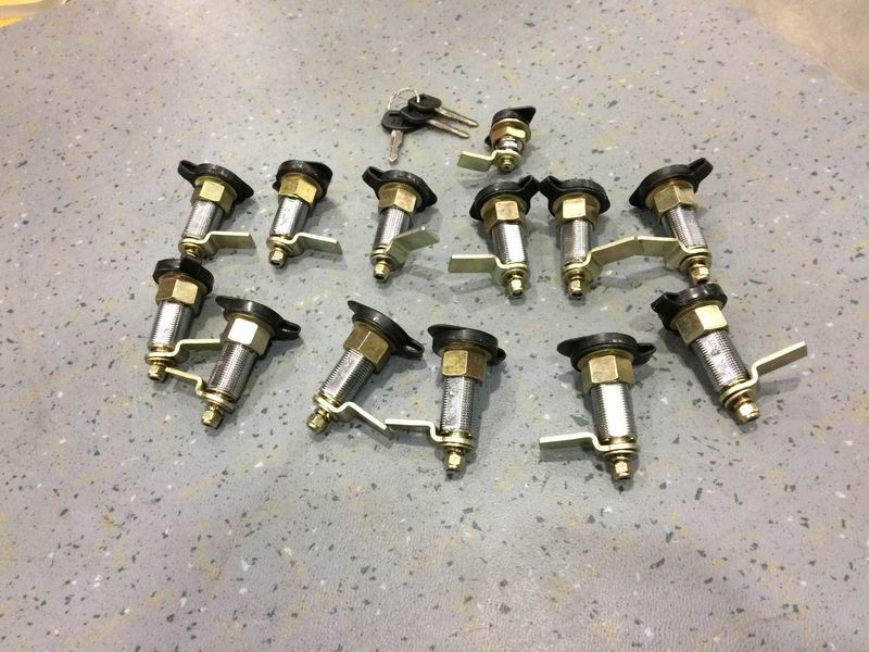 Simple lock core lock for the whole vehicle (1 open 13)-2