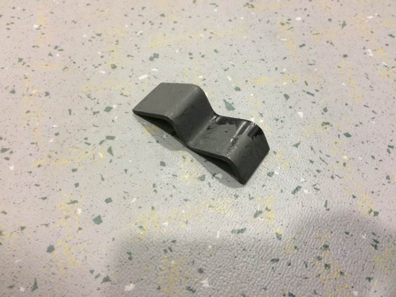 Side hatch door L-shaped connector, 71*43*4, 30-2