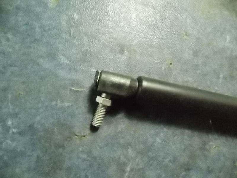 Compressed gas support, 750-337-300N, ball hinge, marked-1