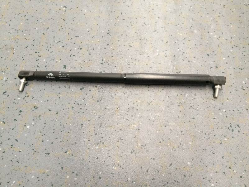 Compressed gas support, 390-153-200N, ball hinge, marked