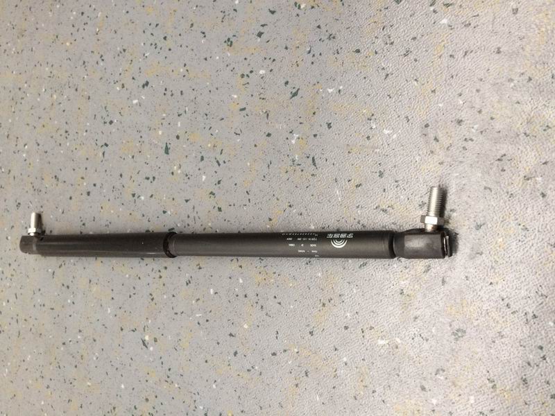 Compressed gas support, 390-153-200N, ball hinge, marked-1