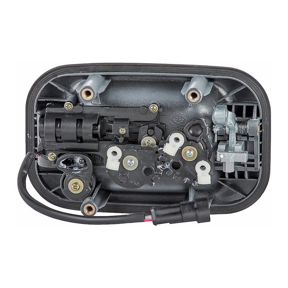 Hammer door lock; silver-gray large box lock with light-4