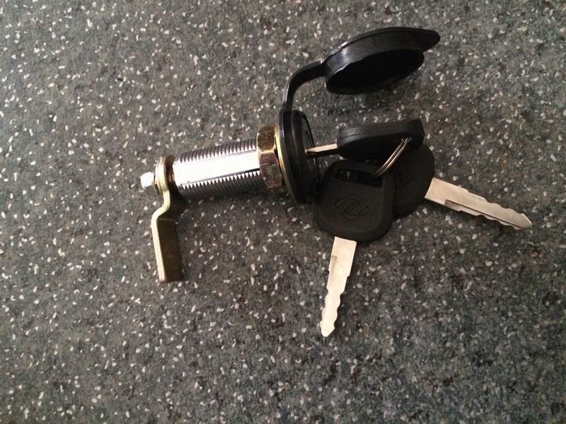 6559DX vehicle lock (1 open 10, external swing door)