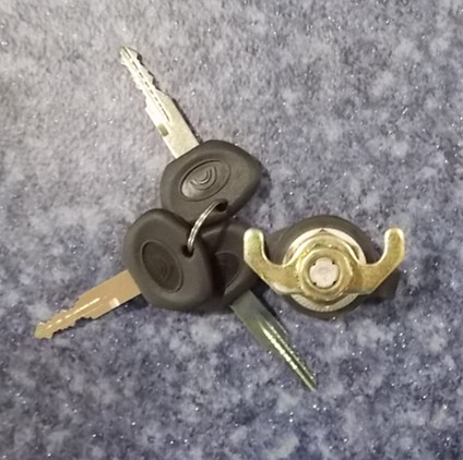Passenger door lock core-1