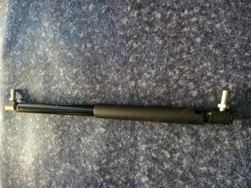 Compressed gas support, 350-135-350N, ball hinge, marked-1