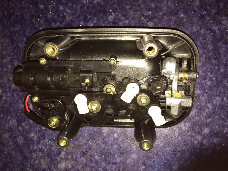 193 Four-point lock with light (silver gray)-1