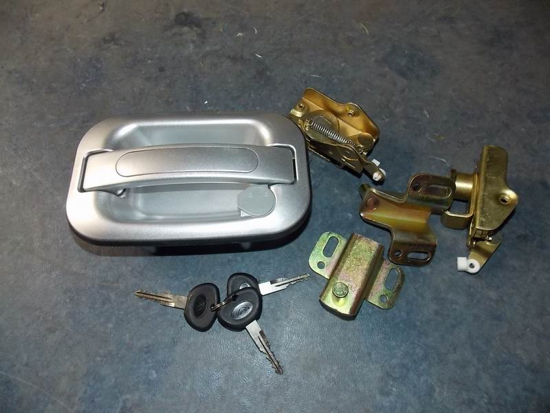 193 Two-point lock without light (silver gray)