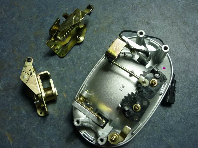 New metal oval light four-point lock; including double conversion bracket