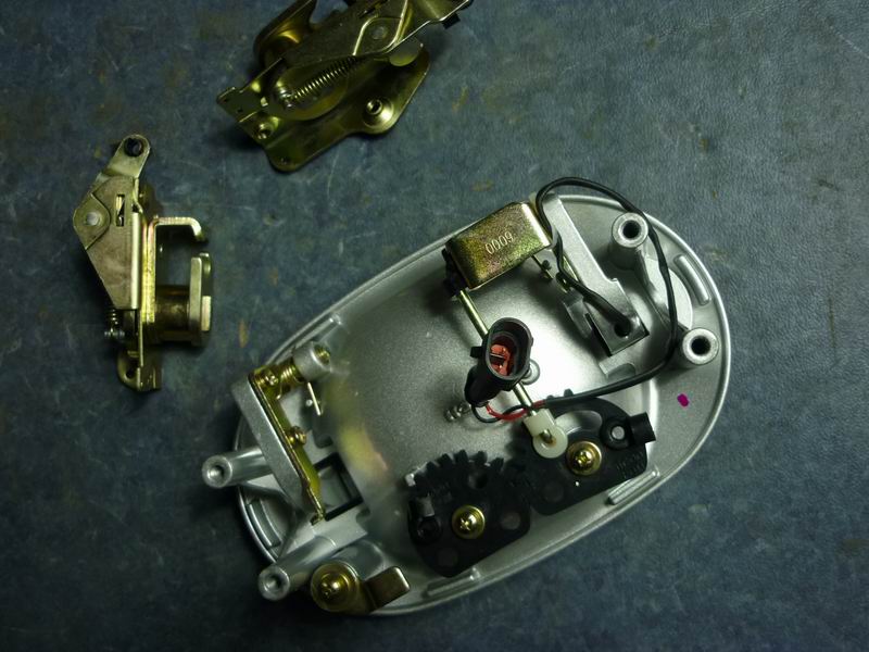 New metal oval light four-point lock; including double conversion bracket-2