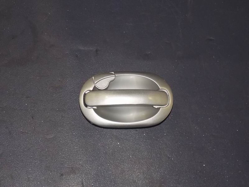 Hammer door lock; silver-gray large box lock without cylinder without lamp-1