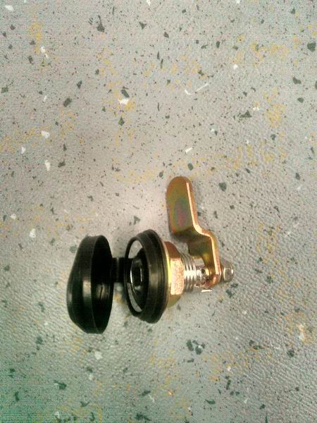 Four corner lock (without key, 8.0*8.0)-1