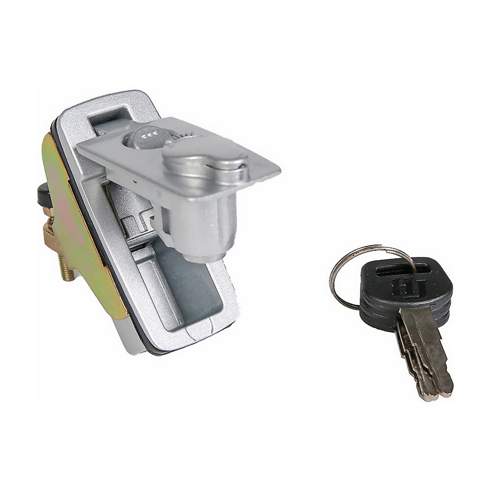 Simple lock of hatch door; silver-2