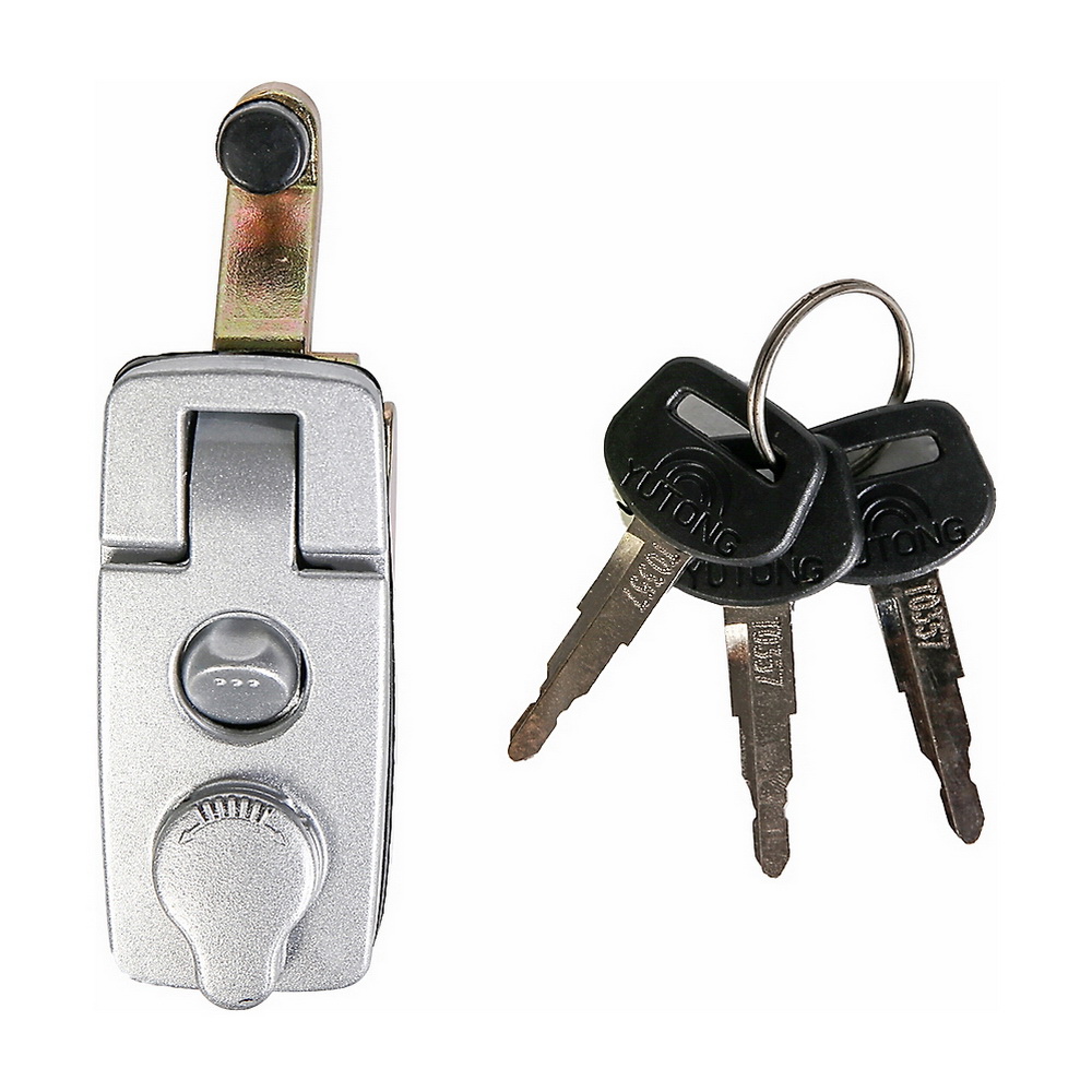 Simple lock of hatch door; silver-5