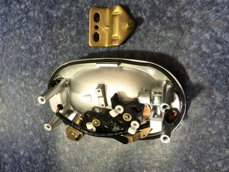 196 Large box lock with lights, silver-gray-1