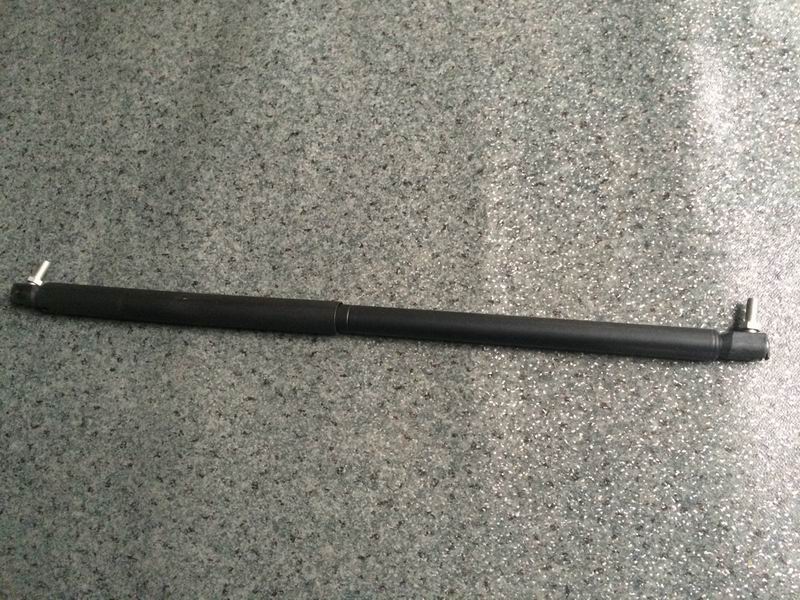 Compressed gas support, 580-248-1000N, ball hinge, marked