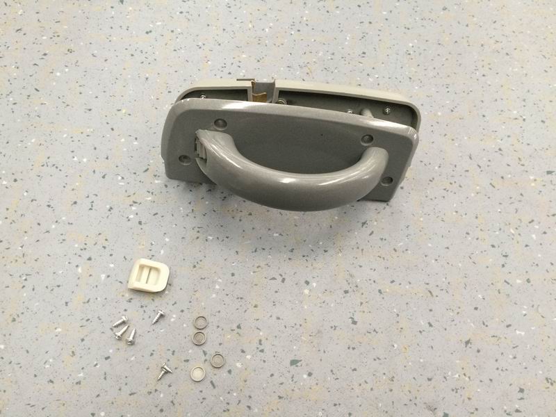 6136H partition door lock with double-open button-1