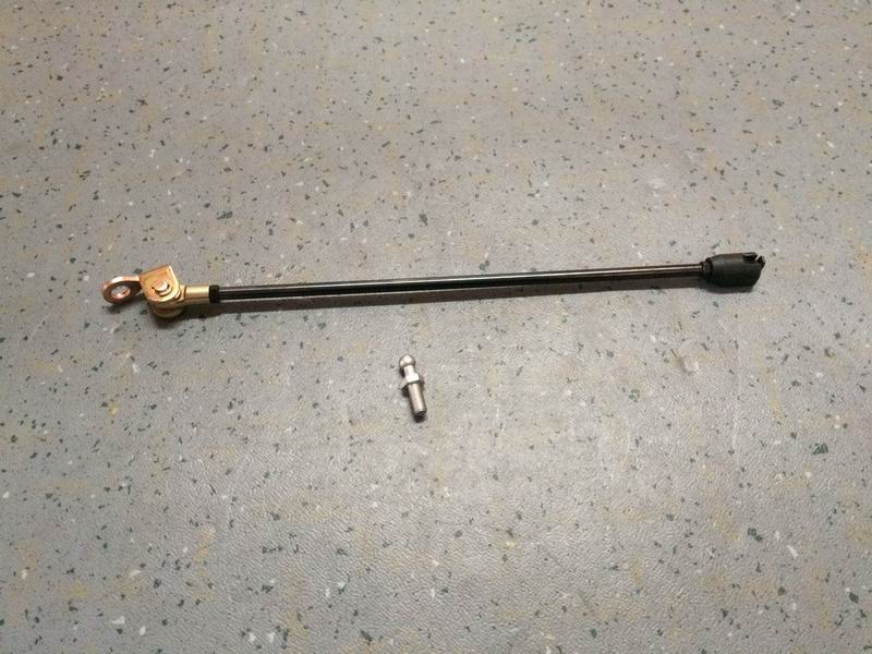 Hammer door support rod, L=350 (rotatable)