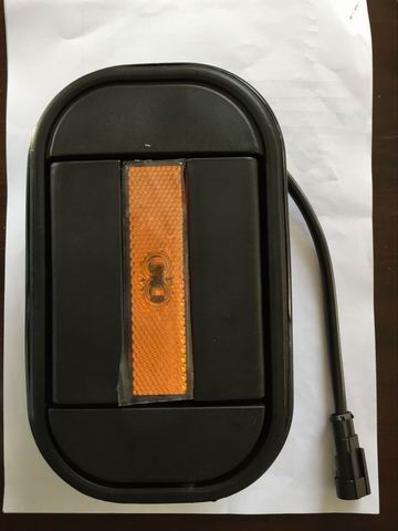 191 double opening light with cylinder two-point lock; upper sliding door black