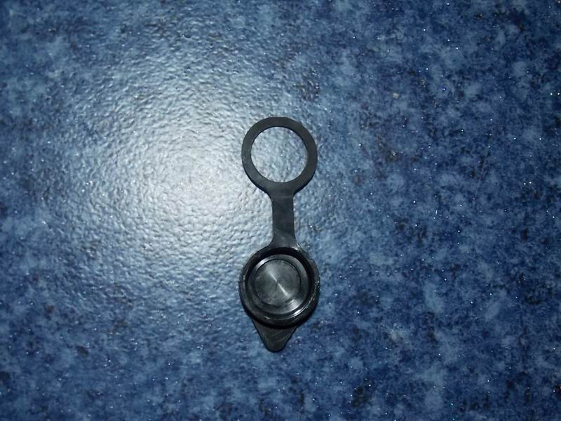 Oil tank lock plastic cover-1