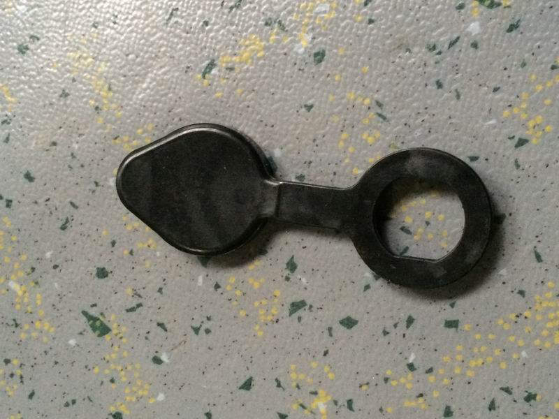 Full threaded long lock core simple lock plastic cover