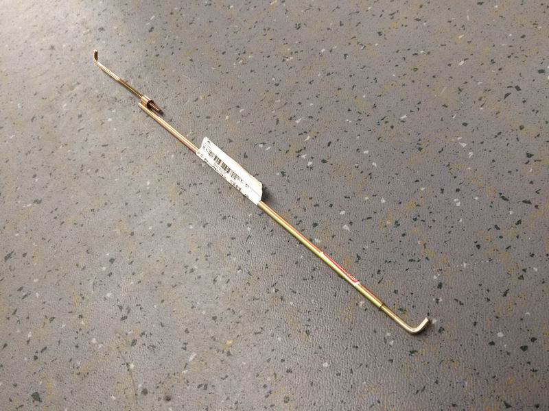 Рычаг блокировки L= 400 (сумма корректировки 375 ~ 425 , толкатель)