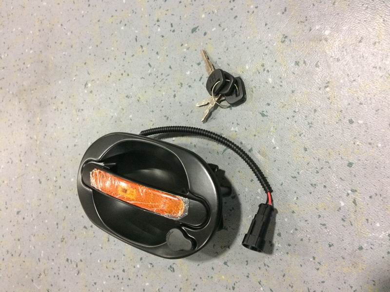 Luggage cabin lock body/SX19-8000 with light black-2